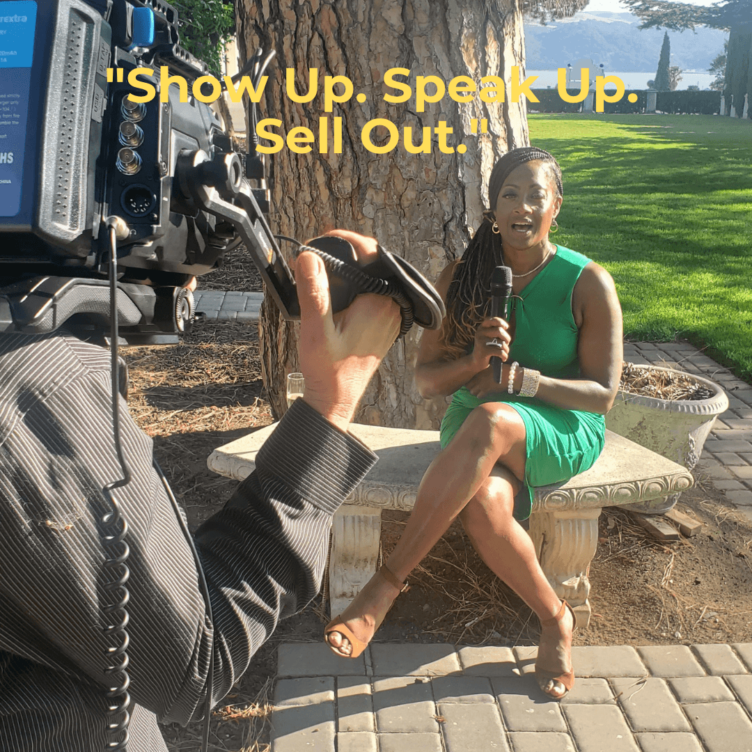 Speak Up! Show Out! Sell Out! The Art of Livestream and Video (Replay) with Kim Evans, MA.